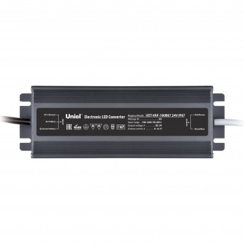 Блок питания ультратонкий UNIEL UET-VAF-100B67 24V IP67