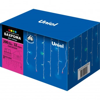 Гирлянда UNIEL ULD-B3010-200/TWK MULTI IP67