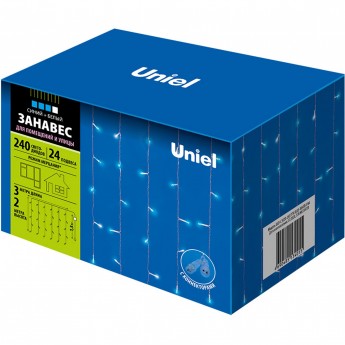 Гирлянда UNIEL ULD-C3020-240/TTK BLUE-WHITE IP44