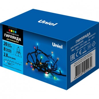 Гирлянда UNIEL ULD-S0280-020/DGA MULTI IP20
