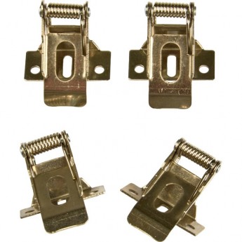 Комплект крепежных скоб на пружинах UFL-F04 SILVER 150 POLYBAG