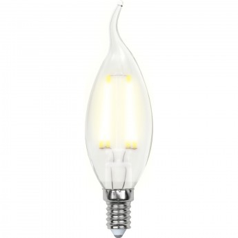 Лампа светодиодная UNIEL LED-CW35-5W/WW/E14/CL/DIM GLA01TR картон