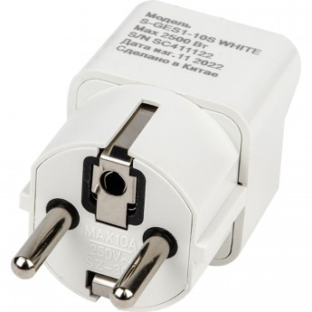 Переходник сетевой UNIEL S-GES1-10S WHITE