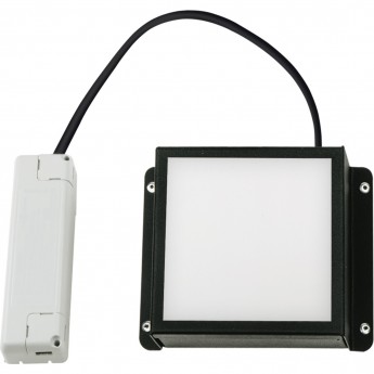 Светильник светодиодный UNIEL ULP-0808 7W/4000К IP40 GRILYATO BLACK встраиваемый