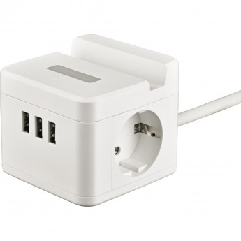 Удлинитель UNIEL STANDARD S-GCD2-1,5SBUH WHITE