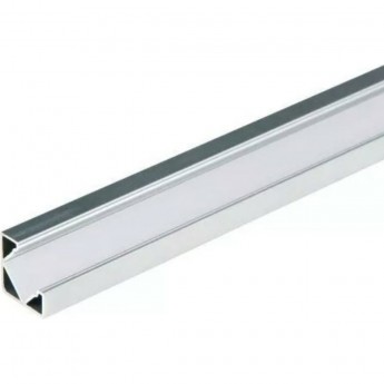 Угловой профиль UNIEL UFE-A03 SILVER 100 POLYBAG для светодиодной ленты